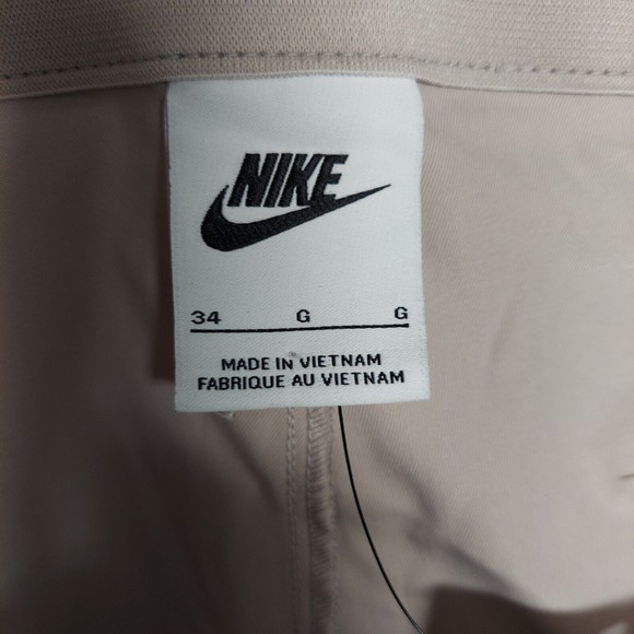 Nike Unlined Cropped Pants Pant Trousers Chino Taper Leg DD7032-236 Men's 34 NEW - Picture 4 of 6